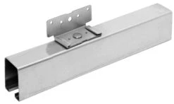 HILLMAN BOX RAIL FACE MOUNTED BRACKET GALVANIZED (10')