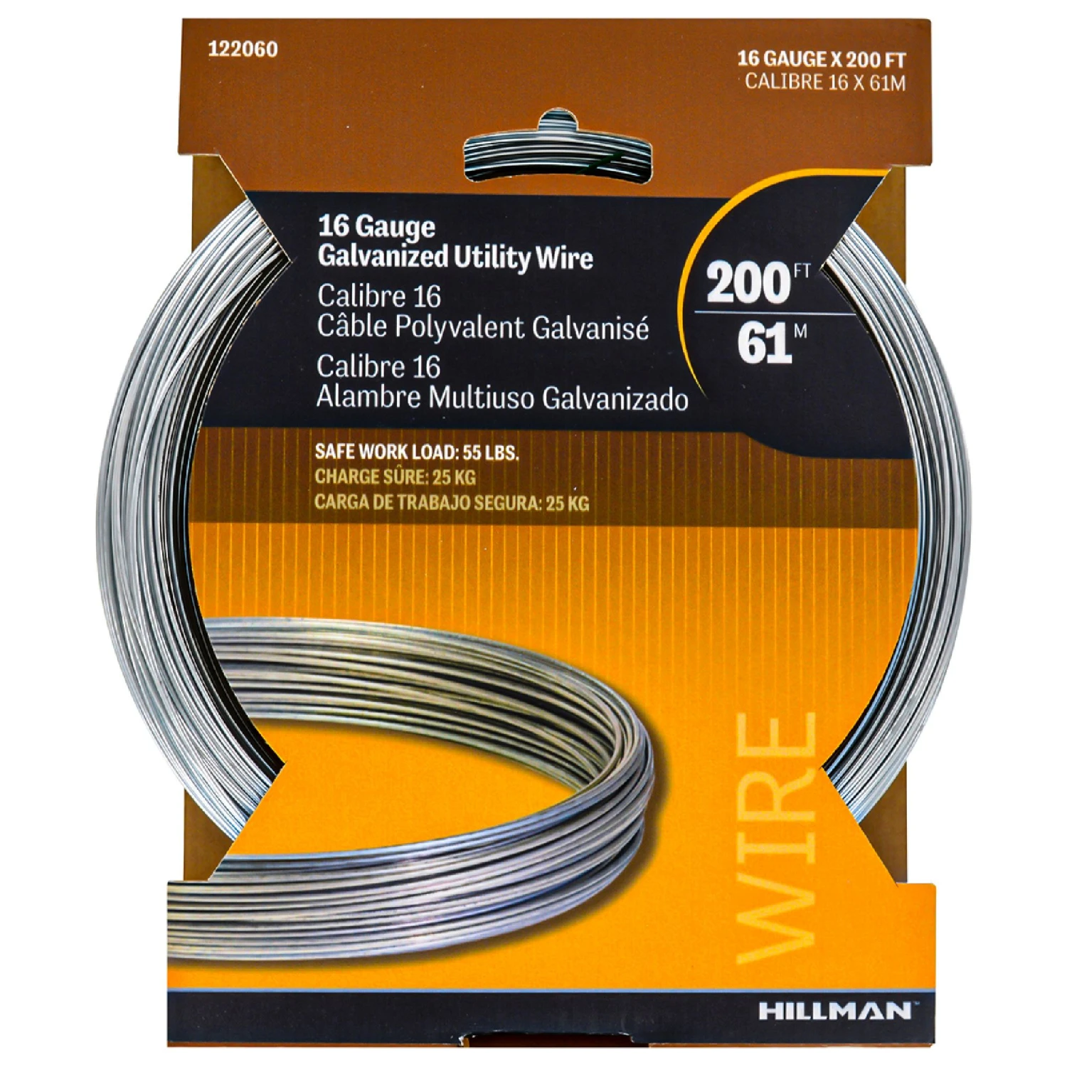 Hillman WIRE 16 GAUGE GALV 200' DIS PK 4 Hillman WIRE 16 GAUGE GALV 200' DIS PK - Image 2