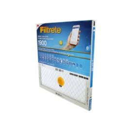 3M FILTRETE SMART PREMIUM ALLERGEN| BACTERIA & VIRUS MPR 1900, 20 IN X 20 IN X 1 IN