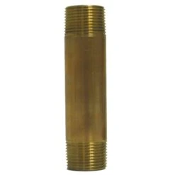 1 1/4" X 3" Bronze Pipe Nipple