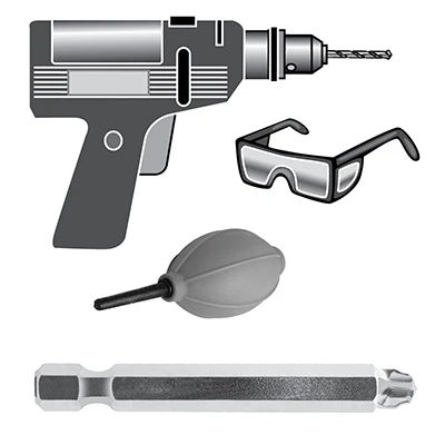 COBRA METAL CONCRETE SCREW ANCHOR WITH BLUE COATING 1/4" X 4" 3 COBRA METAL CONCRETE SCREW ANCHOR WITH BLUE COATING 1/4" X 4"