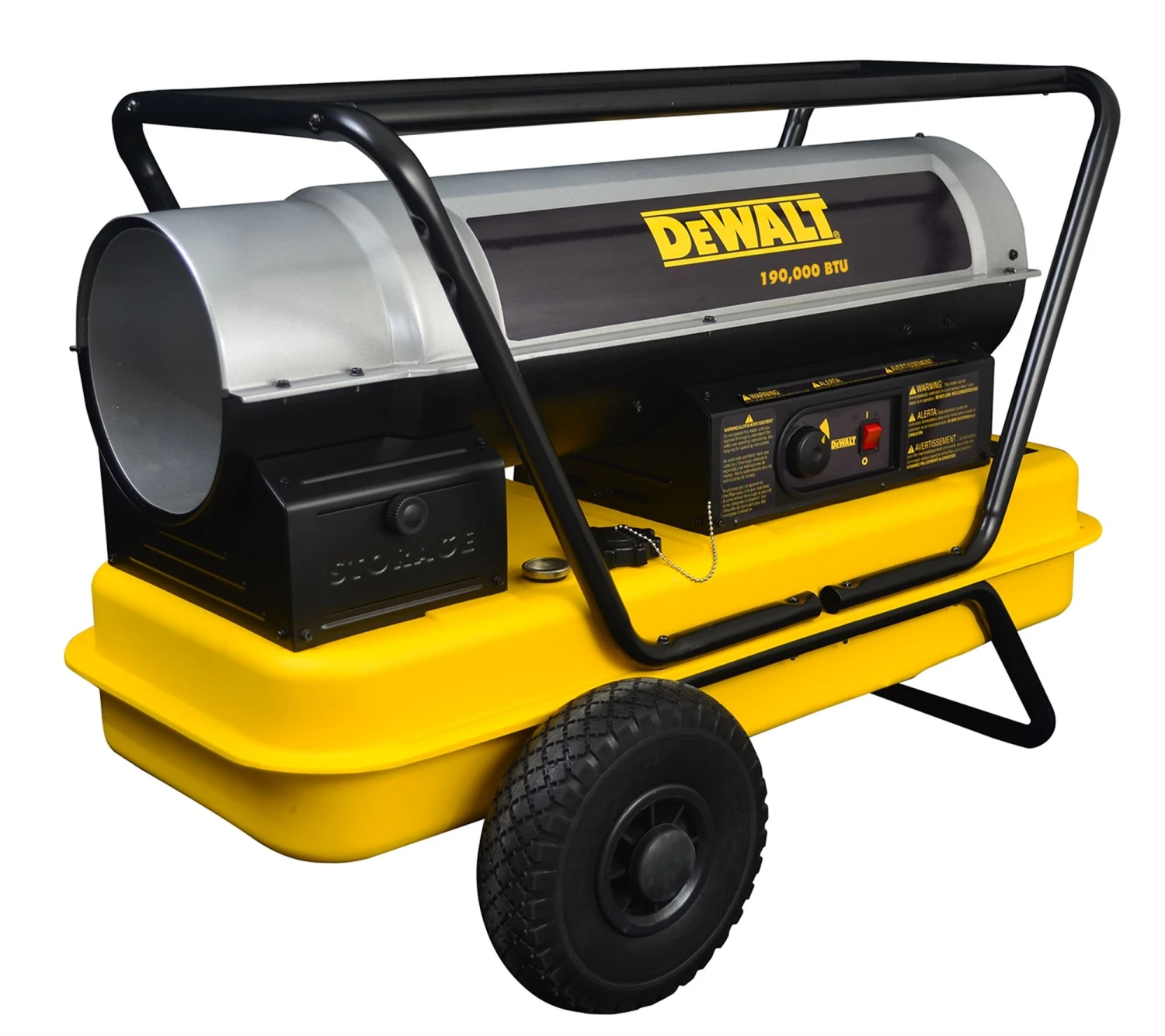 Dewalt® 190,000 Btu Forced Air Multi-Fuel Kerosene Heater 3 Dewalt® 190,000 Btu Forced Air Multi-Fuel Kerosene Heater