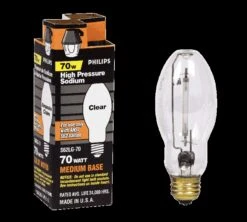 Philips 70 WATT HID CLEAR MEDIUM HPS BULB