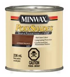 MINWAX® POLYSHADES® SATIN| ANTIQUE WALNUT| 236 ML
