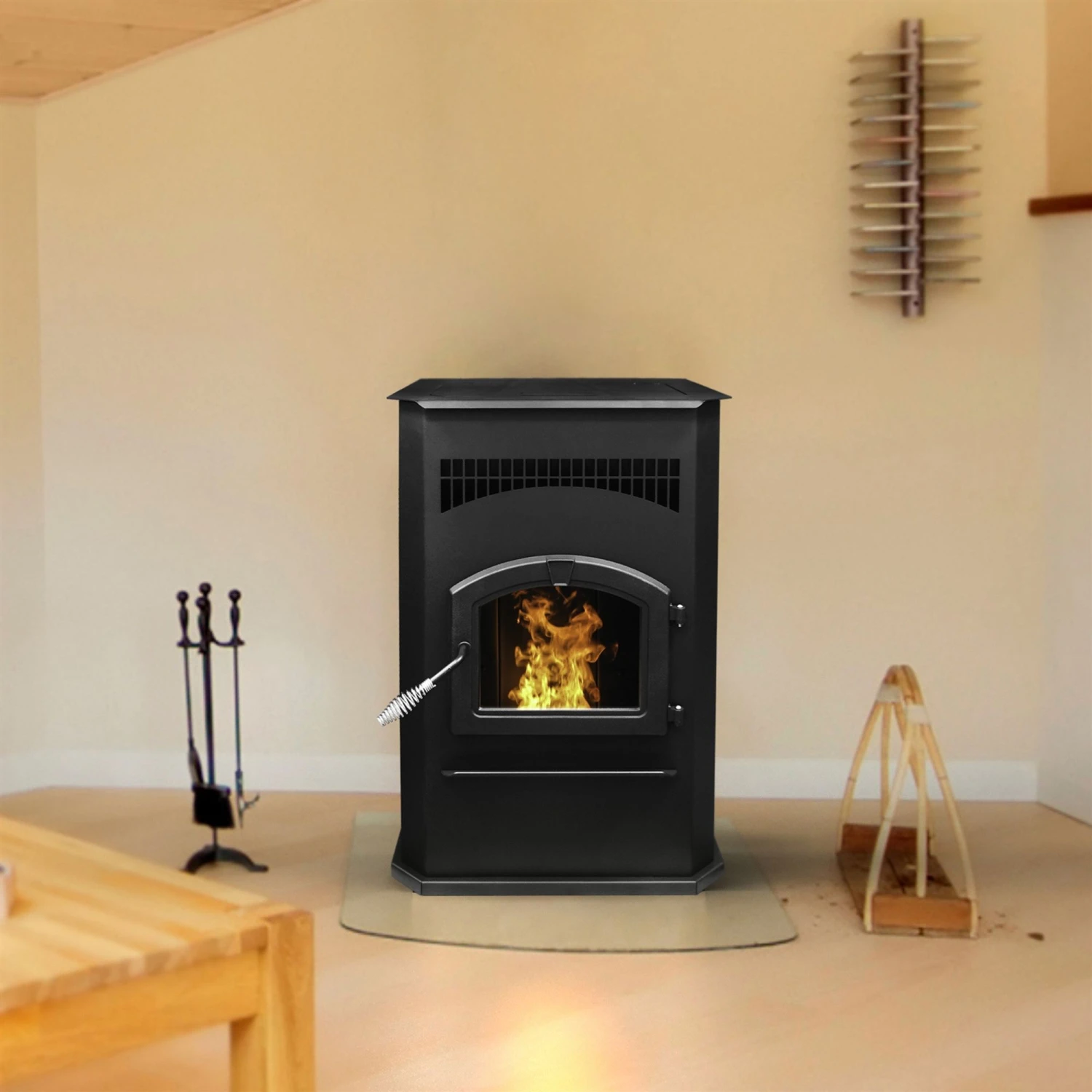 Pleasant Hearth – Cabinet Pellet Stove – 50,000 BTU 3 Pleasant Hearth – Cabinet Pellet Stove – 50,000 BTU