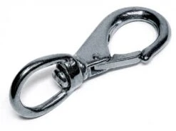 BOAT SNAP 5/8" PKG - SWIVEL EYE STAINLESS STEEL