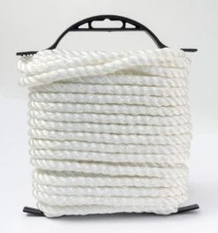 3/8" X 50' NYLON TWISTED WHITE