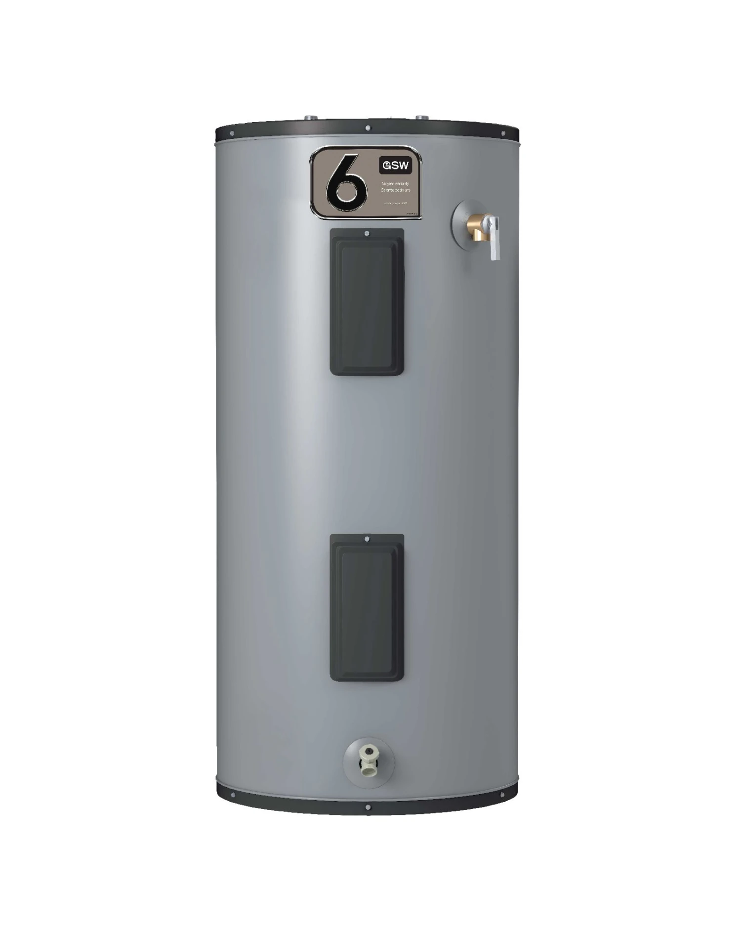 GSW 50 USG/182 L 3000 Watt 240 Volt Top Entry Dual Element 6-Year Electric Water Heater 3 GSW 50 USG/182 L 3000 Watt 240 Volt Top Entry Dual Element 6-Year Electric Water Heater