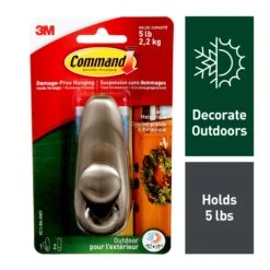 3M Command Large Forever Classic Metal Hook -Home Improvement Store 1849662e 4bfa 4589 908b 473bd0fd679d