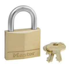 Master Lock Solid Brass Body Padlock 40mm