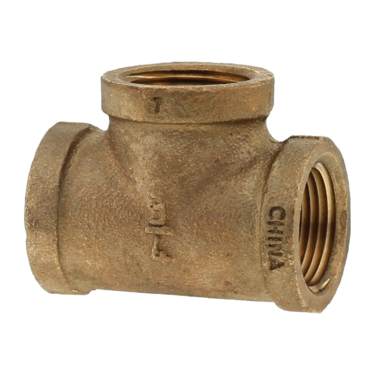 3/4" Bronze No Lead Tee 3 3/4" Bronze No Lead Tee