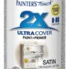 Rust-Oleum Painters Touch 2X Spray Paint White Satin 340g