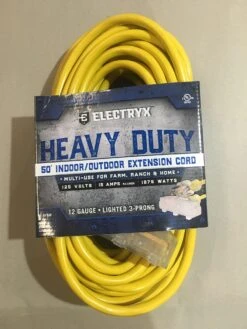 50FT TRIPLE OUTLET EXTENSION CORD