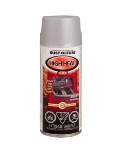 Rust-Oleum Auto Paint High Heat Flat Aluminum 340g