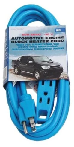 Block Heater Extension Cord