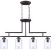 Canarm Montebello 4-Bulb Light Pendant- Oil Rubbed Bronze -Home Improvement Store 21a424f3 4d40 4c35 90b5 0341b1242480