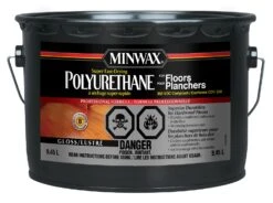 MINWAX® SUPER FAST-DRYING POLYURETHANE FOR FLOORS- GLOSS CLEAR- 9.45L