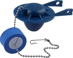 WATER SAVING FLAPPER W/ ADJUSTABLE FLOAT