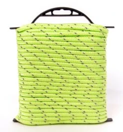 1/4" X 100' PP DB - REFLECTIVE-YELLOW