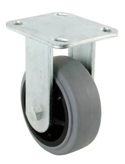 Caster 6" X 2" Rigid Grey