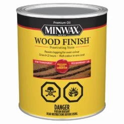 STAIN MINWAX WOOD FINISH-946ML RED MAHOGANY