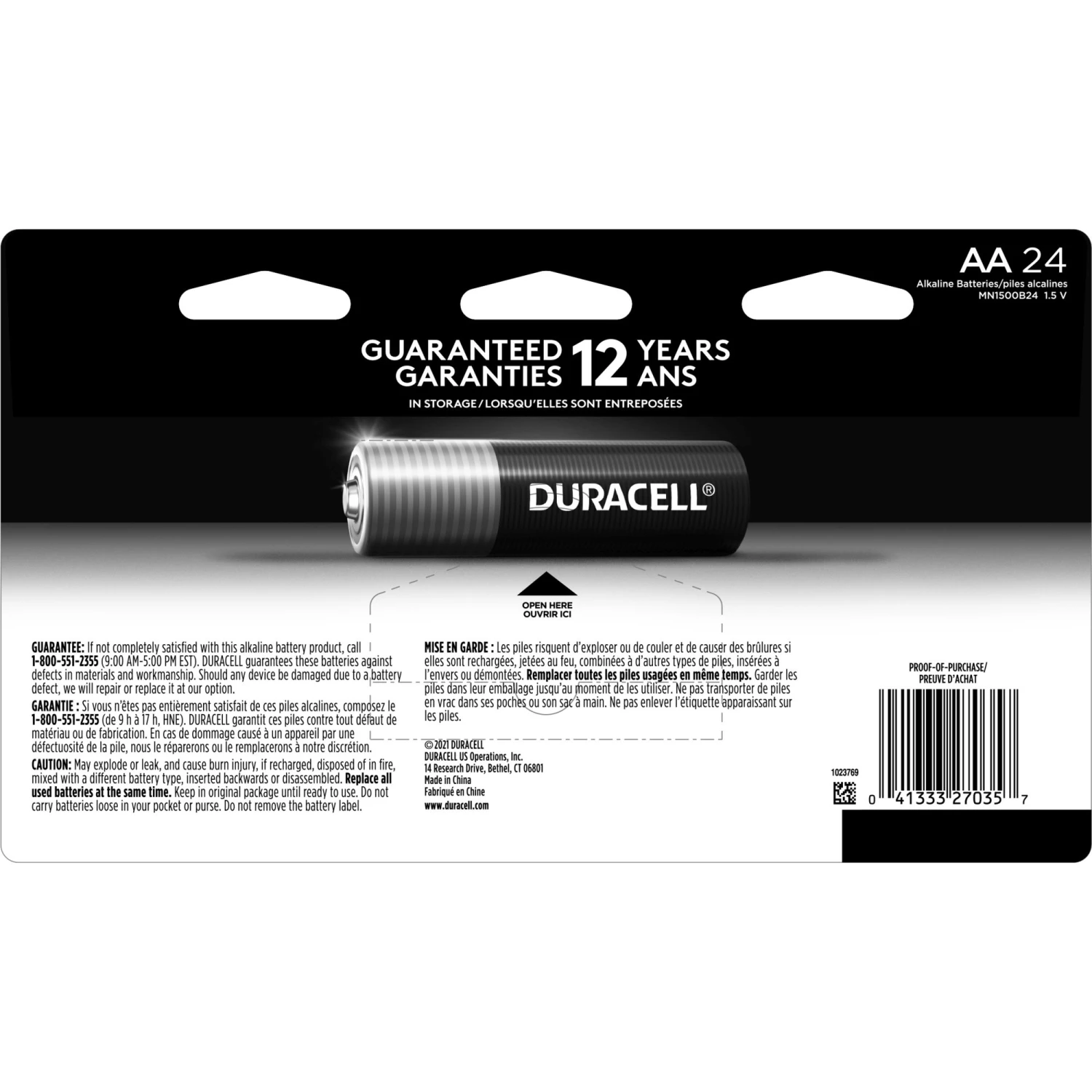 AA DURACELL BATTERIES 24 Pack 4 AA DURACELL BATTERIES 24 Pack - Image 2