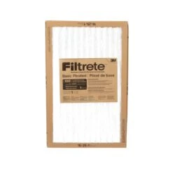 3M Filtrete™ Basic Pleated Air Filter, Microparticle Performance Rating 100, 16 In X 25 In X 1 In, 2 Per Pack