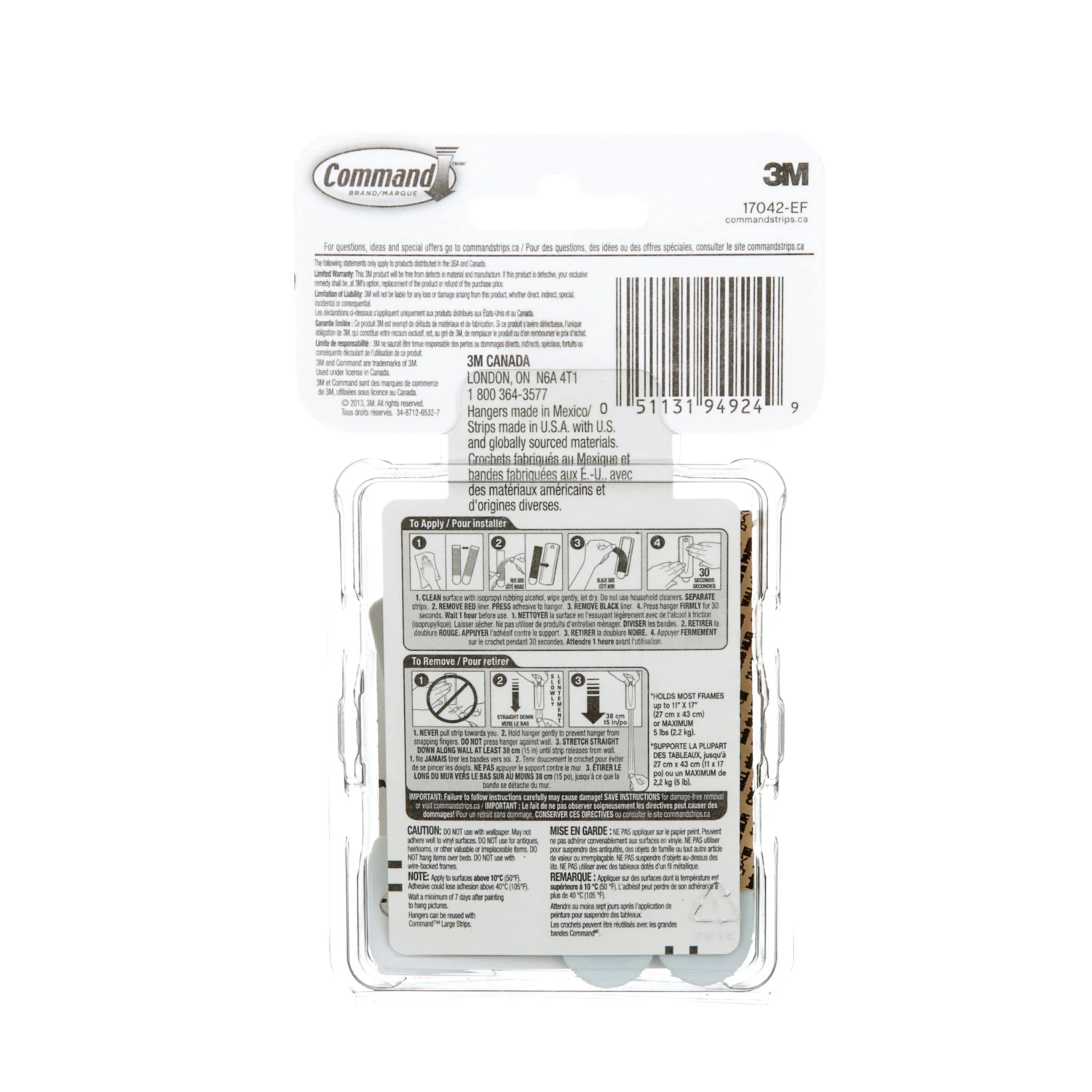 3M Command Sawtooth Picture Hanging Hook 3 3M Command Sawtooth Picture Hanging Hook