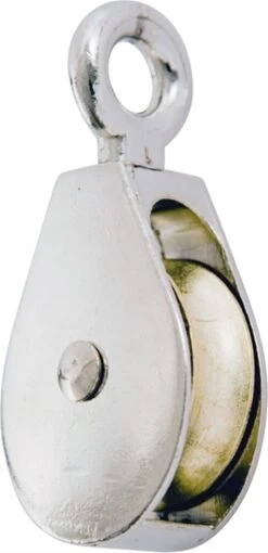 ROPE PULLEY 3" - SINGLE SHEAVE, FIXED EYE