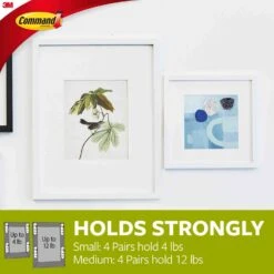 3M Command Picture Hanging Strips, White, Small/Medium, 24 Strips Per Pack -Home Improvement Store 365d5b3e 409e 46a7 82e1 0ca79efbff0e