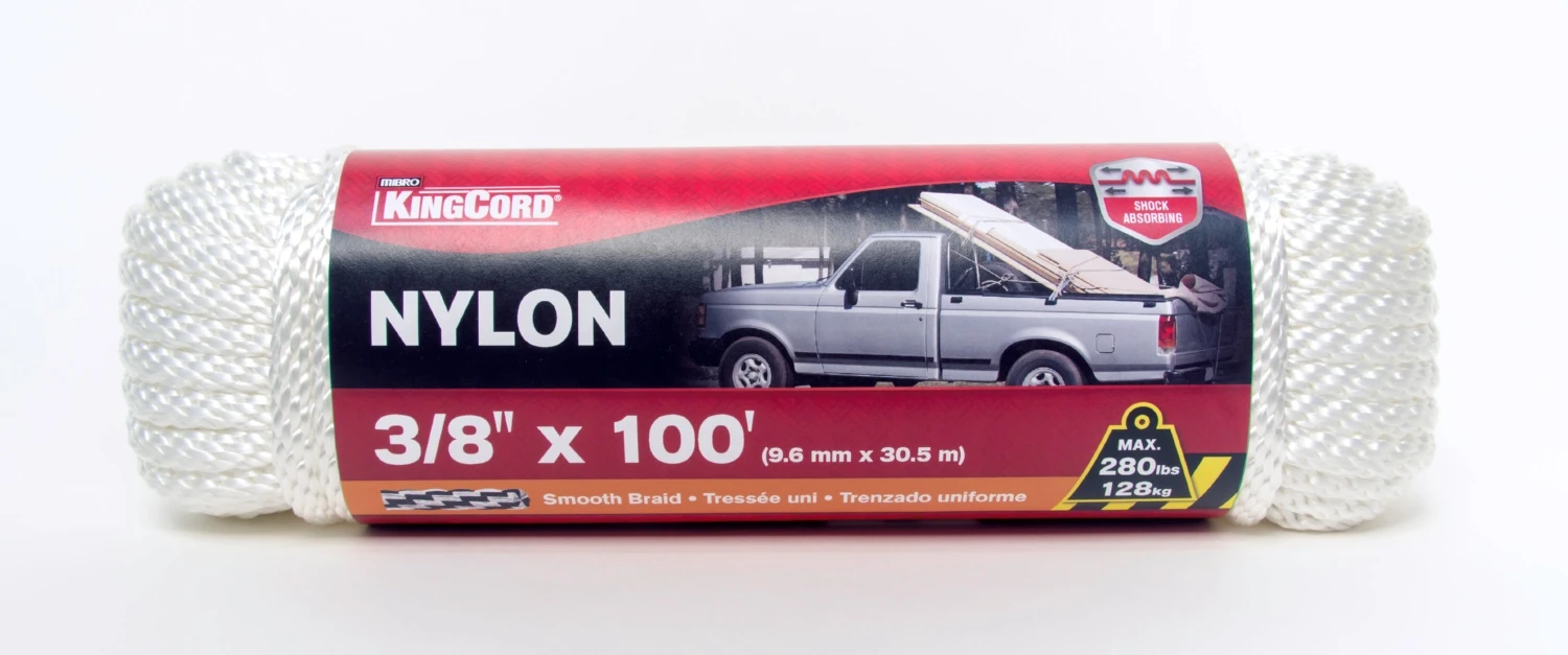 3/8"x100' NYLON SMOOTH-WHT - HANK 4 3/8"x100' NYLON SMOOTH-WHT - HANK - Image 2