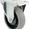 CASTER 4" RIGID GREY TPR