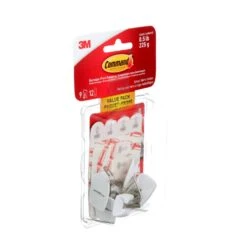 3M Command Wire Hooks Value Pack, Small, Clear, 9 Hooks 12 Small Strips -Home Improvement Store 39264d6f cfd3 4100 b7cd 801fb3137e86