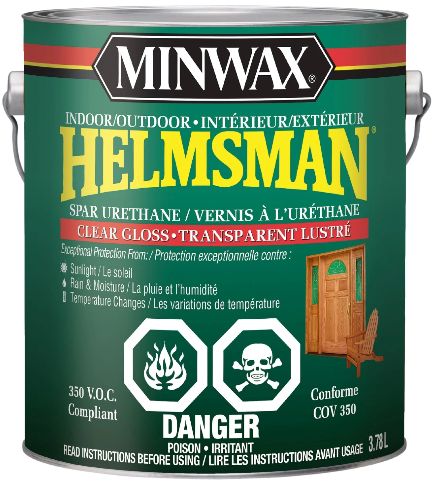 Stain Minwax Helms Gls 1G 3 Stain Minwax Helms Gls 1G