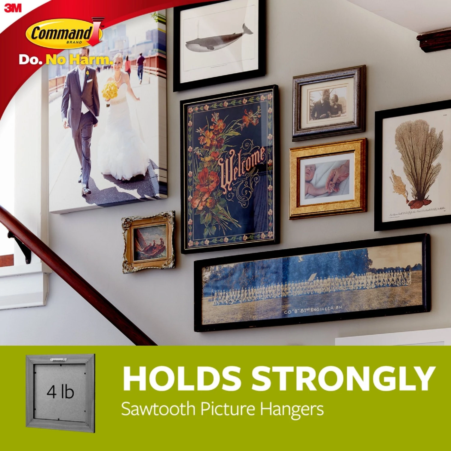 3M Command Sawtooth Picture Hanging Hook 12 3M Command Sawtooth Picture Hanging Hook - Image 10