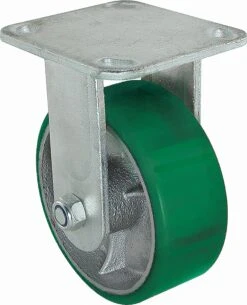 CASTER 6"X 2" RIGID MOLD-ON PU