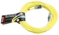 CORD 35' 14/3 PRO GLO YEL