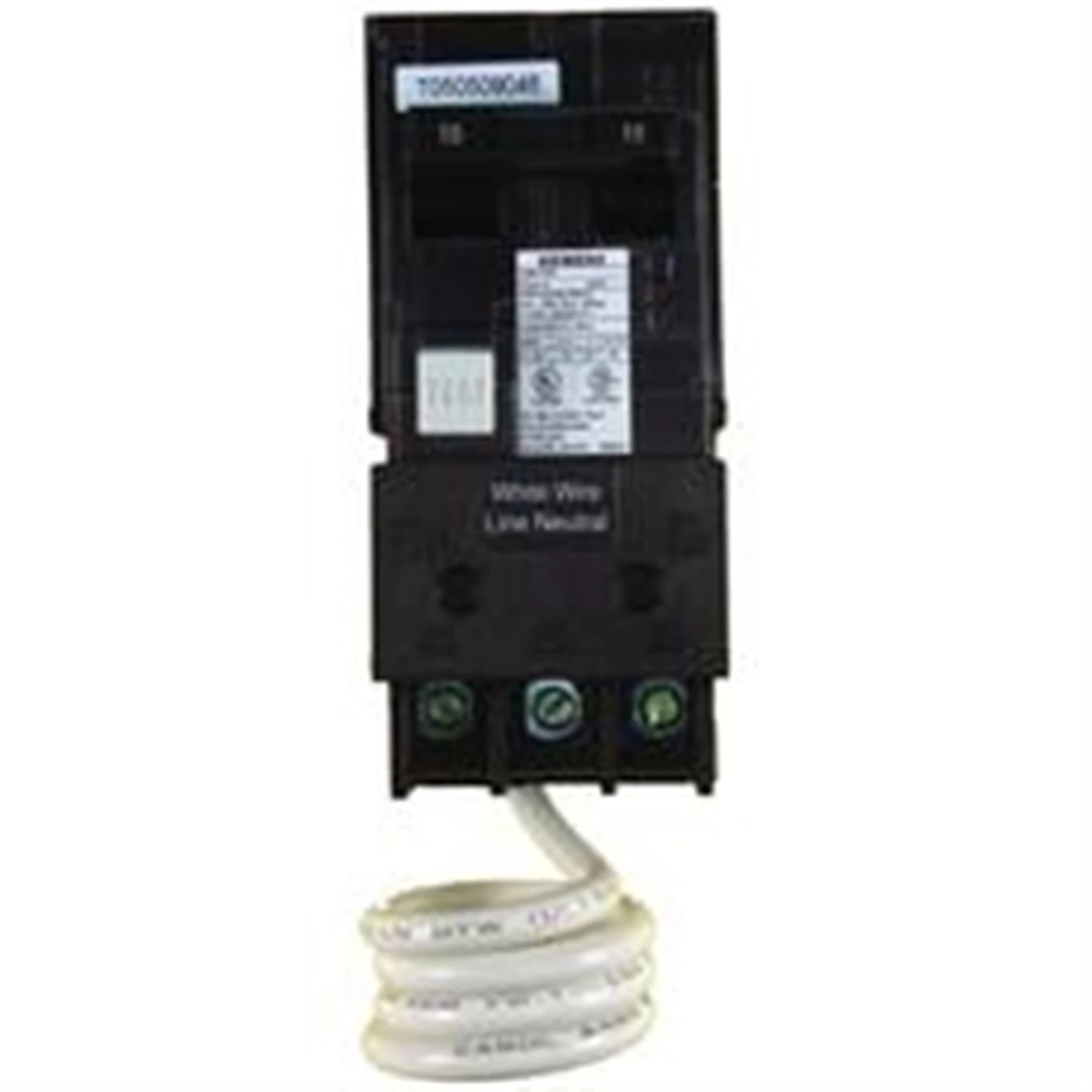 Siemens BREAKER DOUBLE POLE GFI 15A 3 Siemens BREAKER DOUBLE POLE GFI 15A