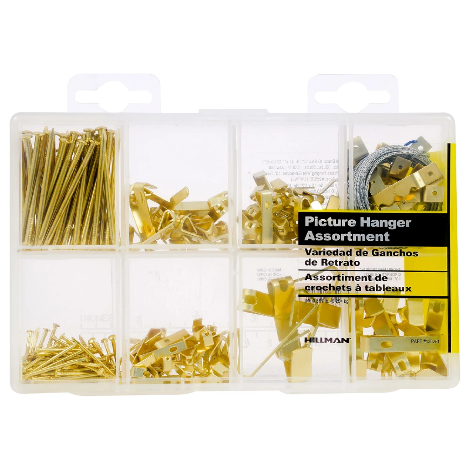 Hillman HANGING PICTURE KIT 200PC 8 Hillman HANGING PICTURE KIT 200PC - Image 6