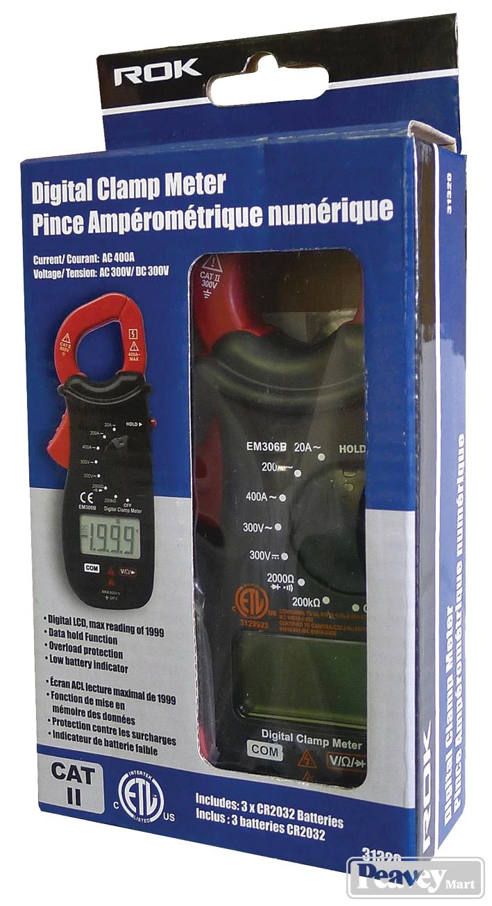 METER CLAMP DIGITAL 3 METER CLAMP DIGITAL