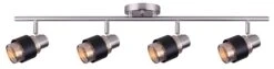 Canarm Dalton Rail 4-Bulb Light Fixture W/ Pivoting Heads