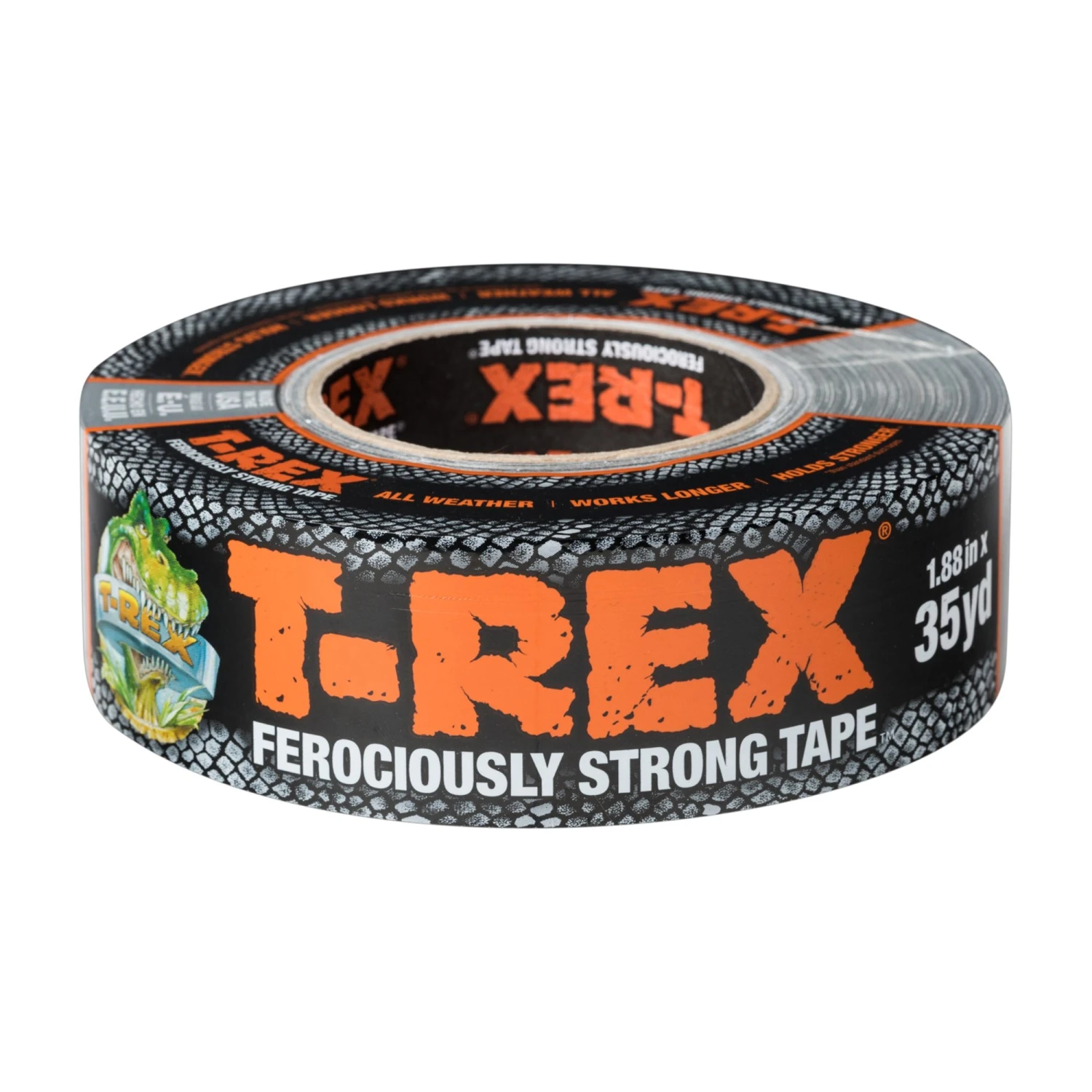 T-Rex Duct Tape, Gunmetal Gray 35YARDS 3 T-Rex Duct Tape, Gunmetal Gray 35YARDS
