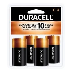 Duracell BATTERY DUR C 4PK