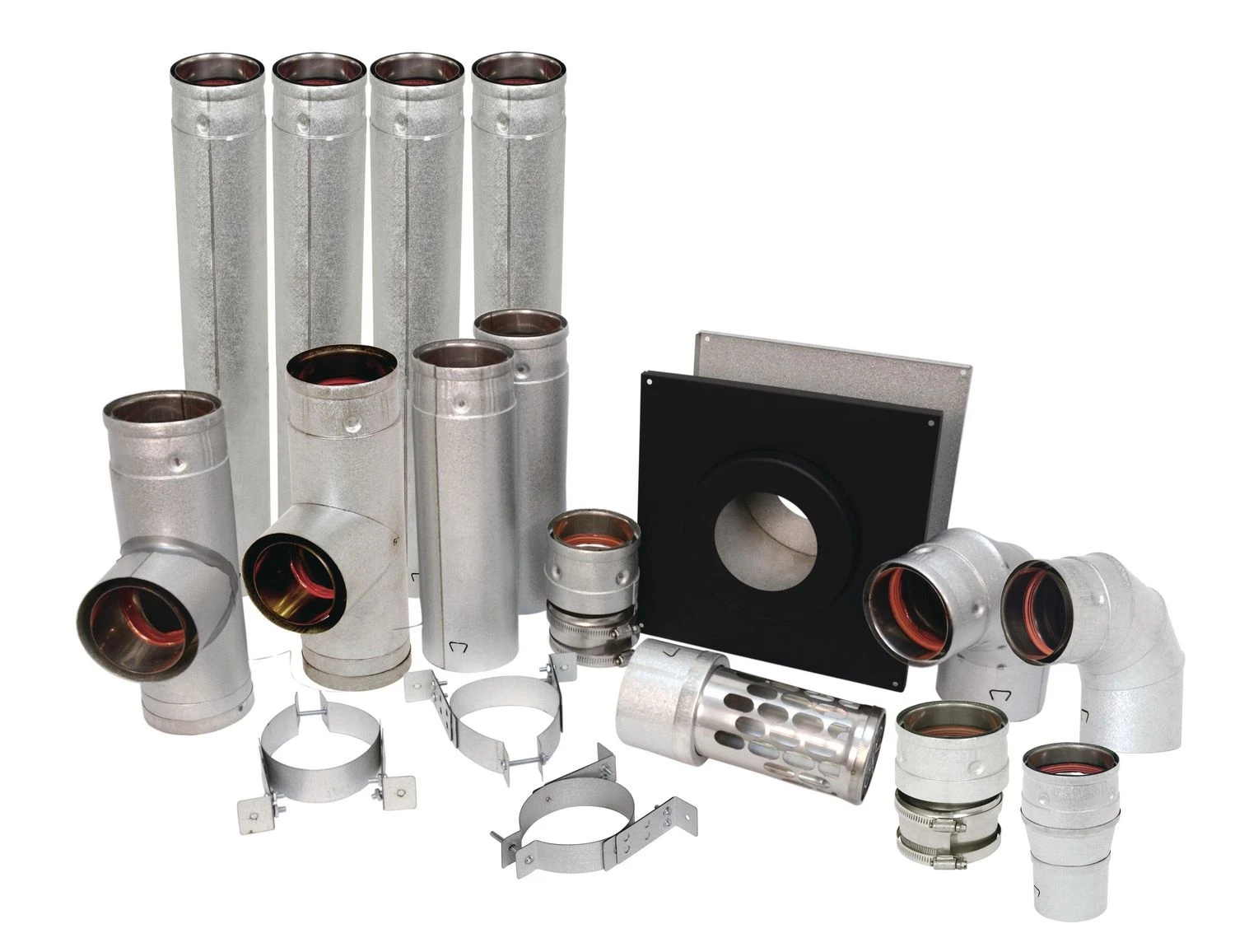 SPV PELLET THROUGH THE WALL KIT 4" 3 SPV PELLET THROUGH THE WALL KIT 4"