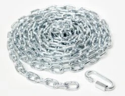 STRGHT LNK COIL CHN 1/0"X20'