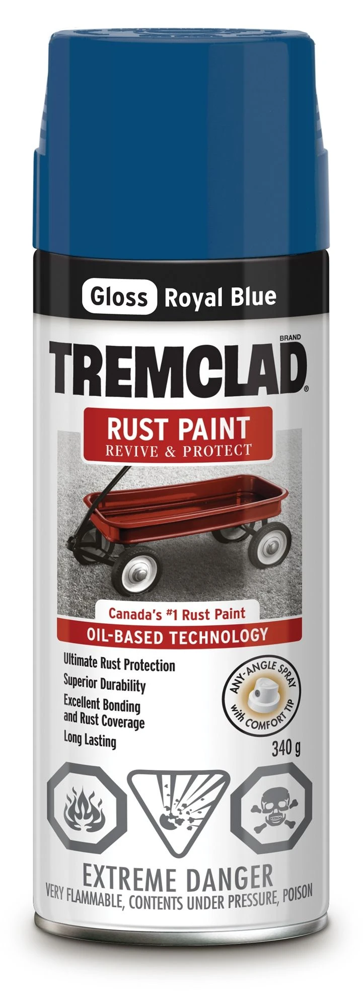 Rust-Oleum Tremclad Rust Paint Royal Blue 340G 3 Rust-Oleum Tremclad Rust Paint Royal Blue 340G