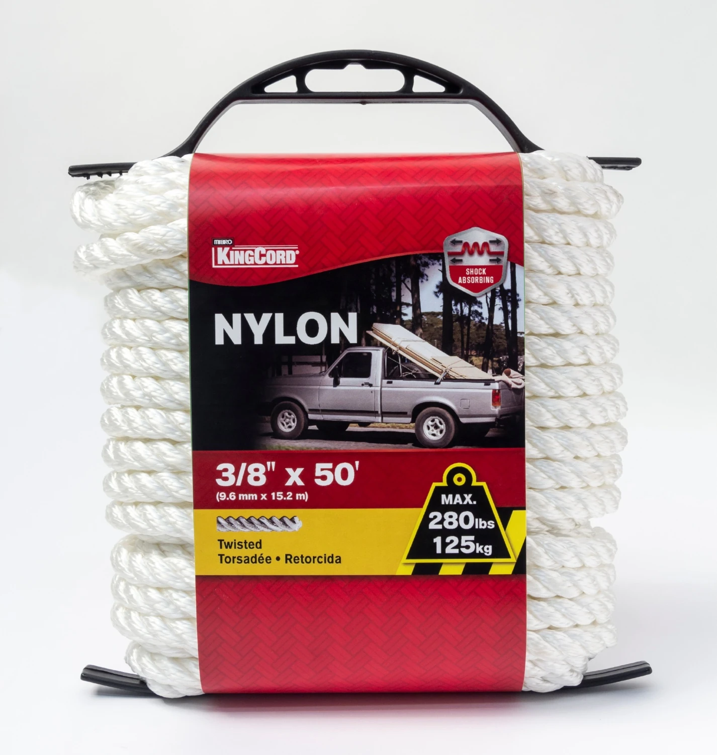 3/8" X 50' NYLON TWISTED WHITE 4 3/8" X 50' NYLON TWISTED WHITE - Image 2