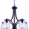 Canarm Riva 5-Bulb Chandelier- Black And Wood 1 Canarm Riva 5-Bulb Chandelier- Black And Wood -Home Improvement Store 63cde71e 6cad 47d5 a0cf a02ca1cb1e61