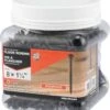 750Ml Jar 8 X 1 1/4" Flat Head Floor Screws -Home Improvement Store 63d44383 b383 44f7 a274 66701c5d3f59