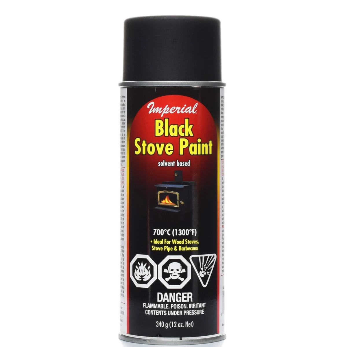 Imperial STOVE PAINT SB BLACK /340G 3 Imperial STOVE PAINT SB BLACK /340G